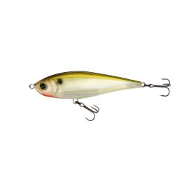 Poisson Nageur Yo-Zuri 3DB Twitchbait 90SS 9cm Coulant 16,5g Ghost Pearl Shad (GSPS) 0,30 &agrave; 0,50 m