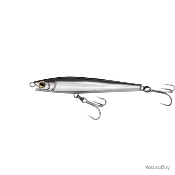 Jig Minnow Yo Zuri Hydro Monster Shot 80 - 30g 8cm Coulant 30g Black Silver (CSBL)