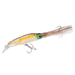 Poisson Nageur Yo-Zuri Hydro Squirt 140 18g 14cm Flottant 1,50 &agrave; 2,00 m Tiger Squid (TMYB)