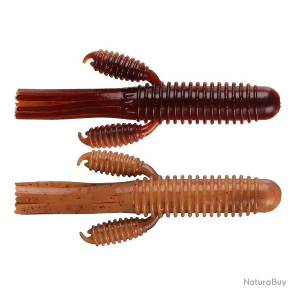 Leurre Souple Reins Craw Tube 10cm 10cm B19 - Spring Craw Par4