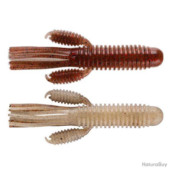 Leurre Souple Reins Craw Tube 10cm 10cm Par4 B21 - Miso Craw