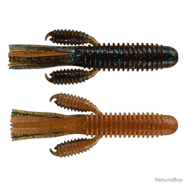 Leurre Souple Reins Craw Tube 10cm 10cm B47 - New Blue Gill Par4