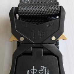 CEINTURE TACTIQUE GRIS ANTHRACITE (NEUVE)