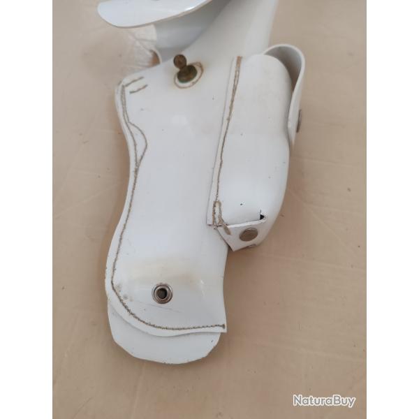 HOLSTER MP CUIR BLANC