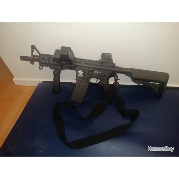 Airsoft cm16 raider + accessoires