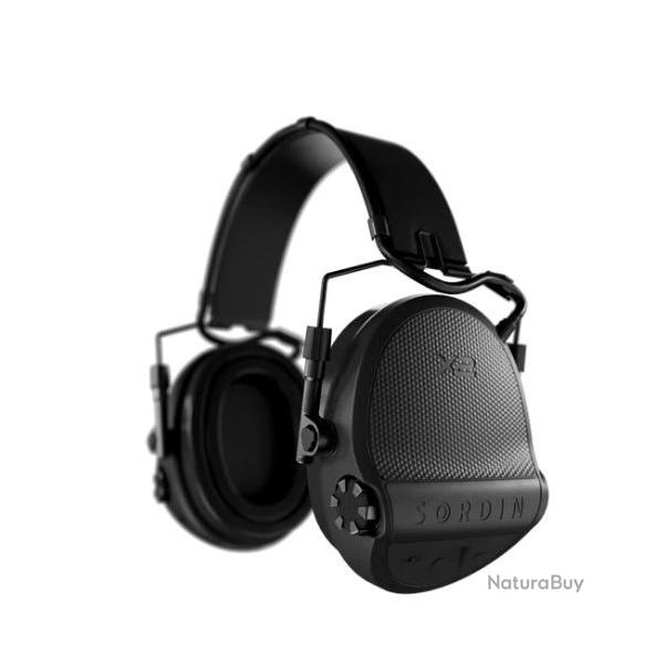 Casque MSA SORDIN supr�me x2 noir coussinet gel