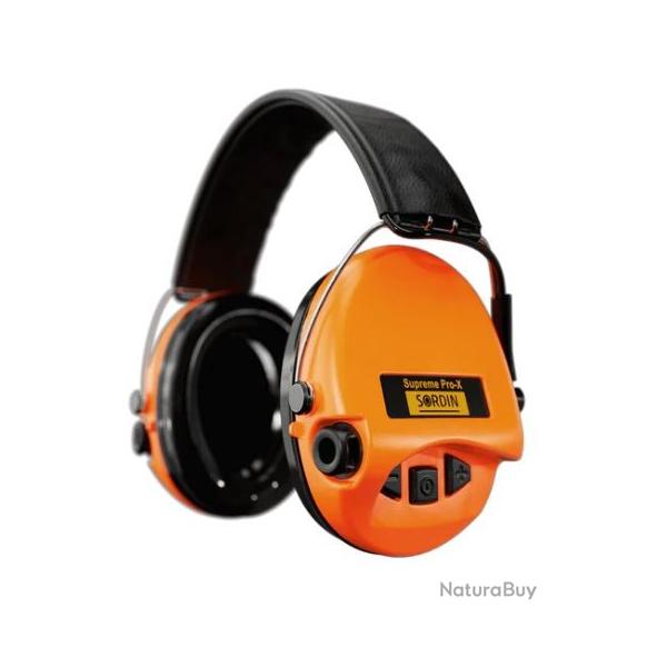 Casque MSA SORDIN supr�me pro x cuir orange