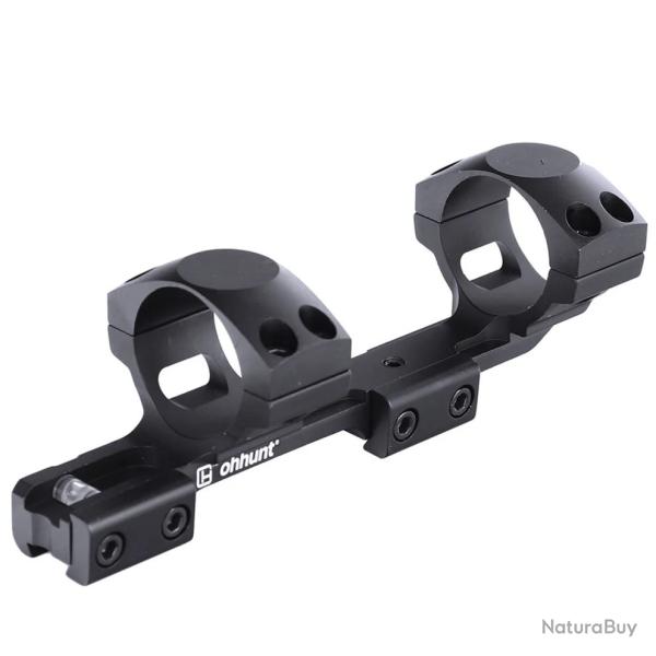Monobloc d�port� pour rail 11 mm et diam�tre de tube de 25.4 (1") et 30 mm avec niveau � bulle
