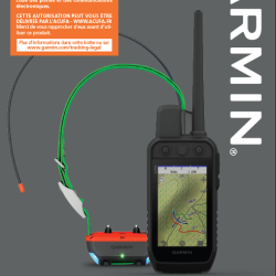 Pack GPS Garmin Alpha 200F Plus TT25R Version F