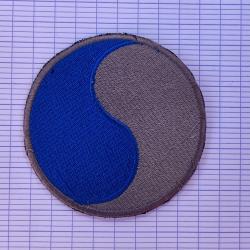 INSIGNE TISSU DE LA 29 EME DIVISION D INFANTERIE U.S.