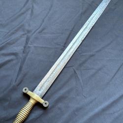 Glaive fran&ccedil;ais mod&egrave;le 1855 - Napol&eacute;on III Second Empire Guerre de 1870 (2)