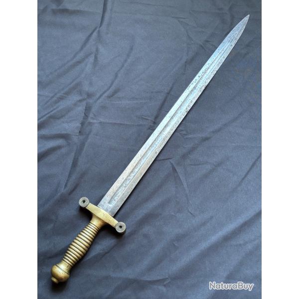 Glaive fran�ais mod�le 1855 - Napol�on III Second Empire Guerre de 1870 (2)