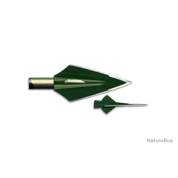 Lot de 3 pointes de chasse Zwickey Eskilite pour f�t en bois 2 blades 110 grain