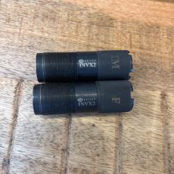 Lot de 2 chokes Briley Browning Invector