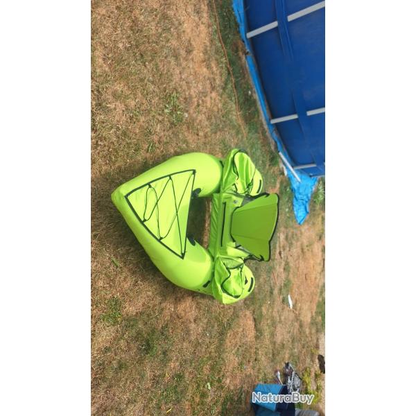 Float tube Devaux cap 2000 vert chartreuse p�che au leurre