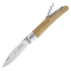 Couteau pliant Le Fid&egrave;le "L'alsacien" 2 pi&egrave;ces Ch&ecirc;ne