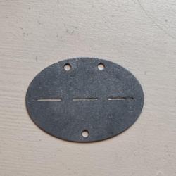 PLAQUE D IDENTIT&Eacute;