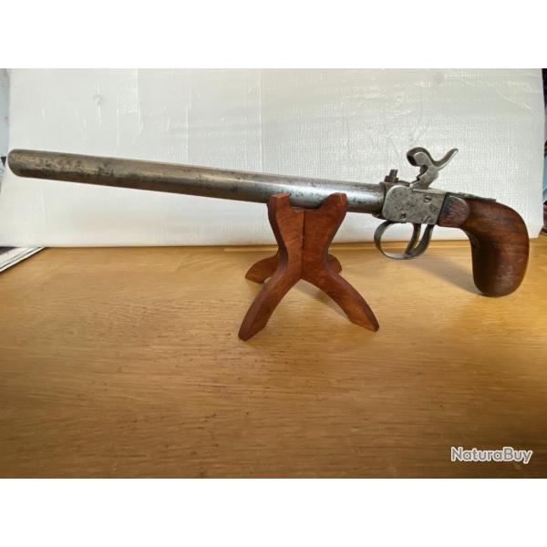 TR�S GRAND PISTOLET A COFFRE TYPE BRACONNIER 10 mm