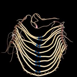 COLLIER PLASTRON INDIENS DES PLAINES