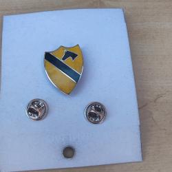 INSIGNE METAL DE LA PREMI&Egrave;RE DIVISION DE CAVALERIE US