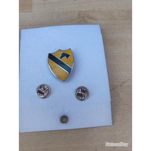 INSIGNE METAL DE LA PREMI�RE DIVISION DE CAVALERIE US