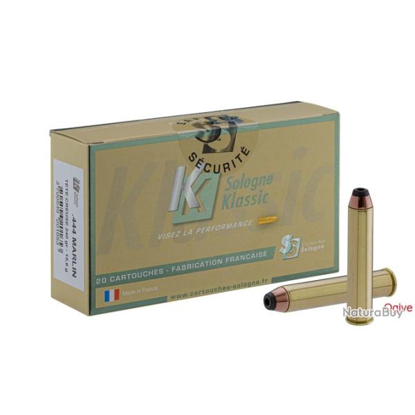 Sologne .444 Marlin Nosler HP 240 gr / 15,6 g