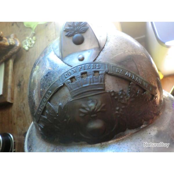 casque sapeurs pompiers  ST ALBAN DE R-�
