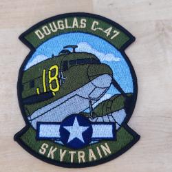 INSIGNE TISSU "DOUGLAS C-47 SKYTRAIN
