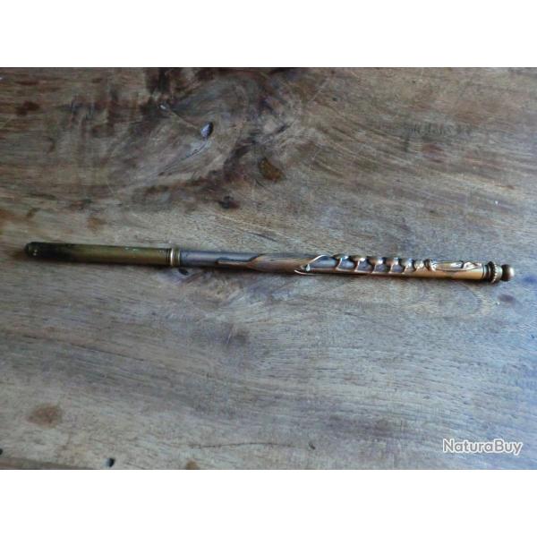 ancien porte plume motif a branche de muguet