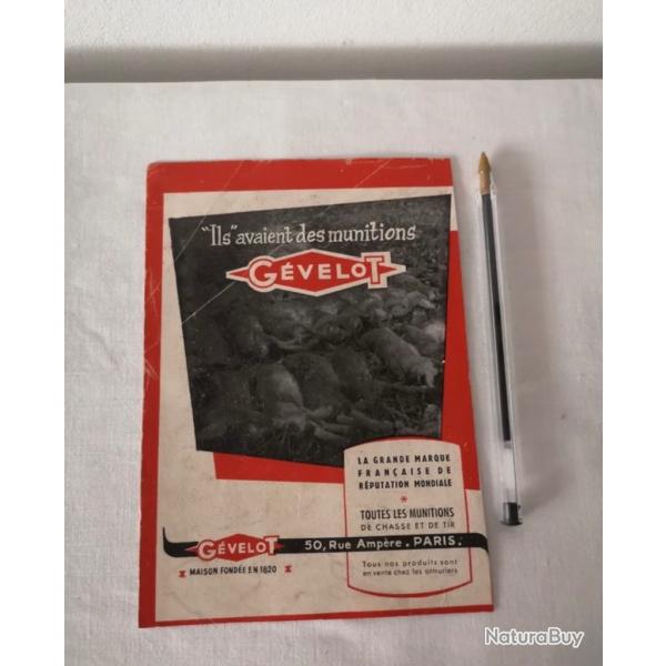 Publicit� ancienne Gevelot