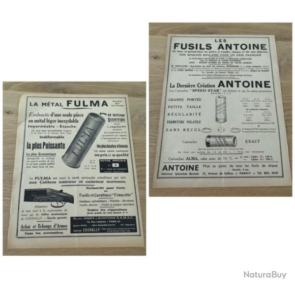 Publicit� ancienne Fulma
