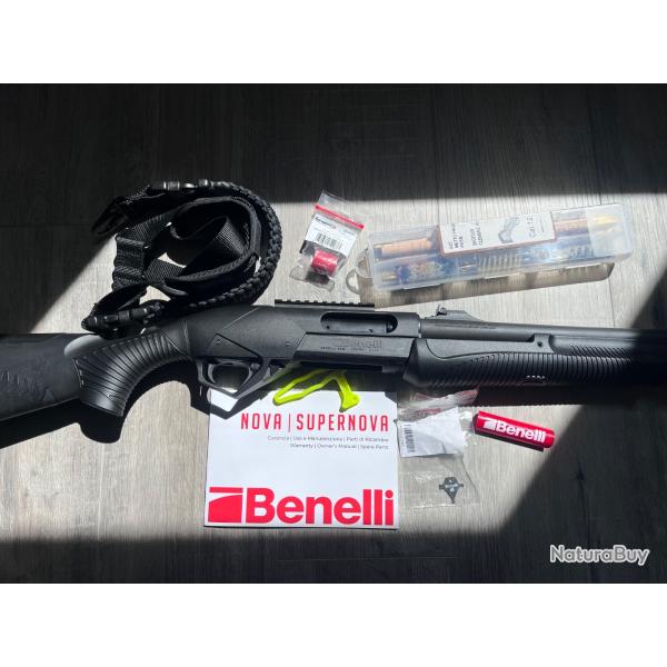 Benelli Supernova + rail Picainny