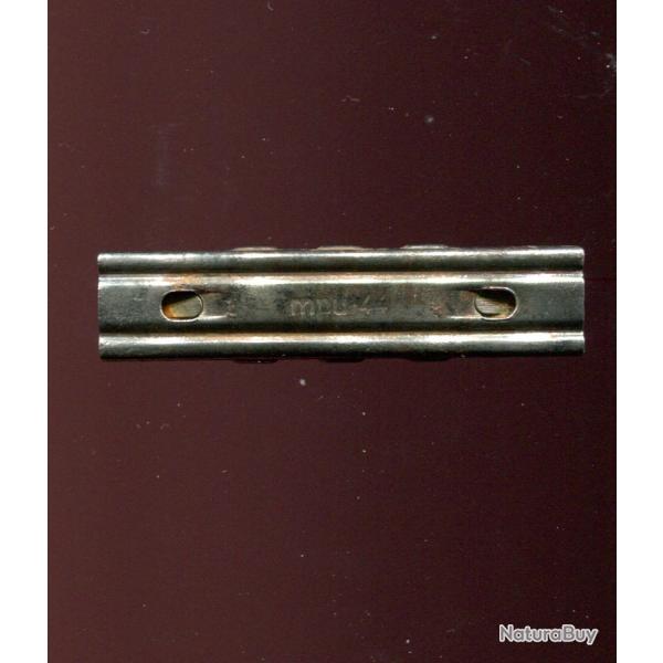Lame chargeur Mauser 98K - 2 parties en acier - RARE marquage : mpu-44      voir photo