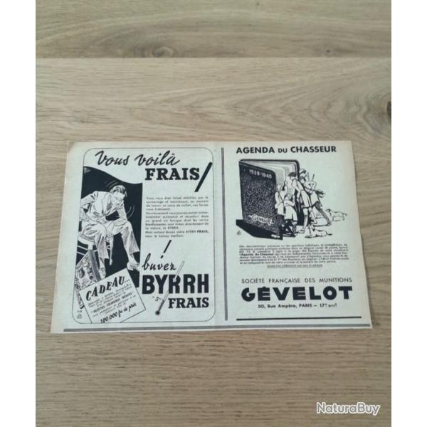 Publicit� ancienne