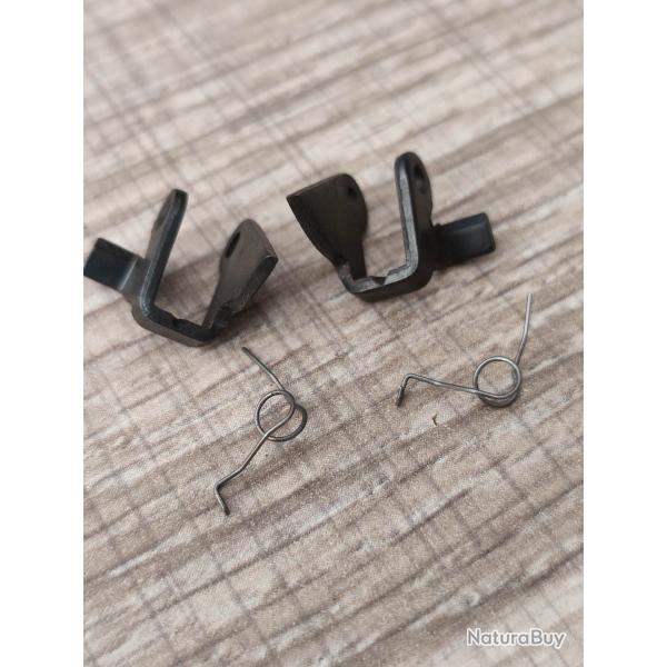 Paire de relais de s�ret� avec ressorts pour fusil Merkel 117E calibre 12
