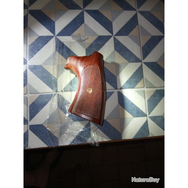 Plaquette bois pour revolver Colt King Cobra 357 de 1996