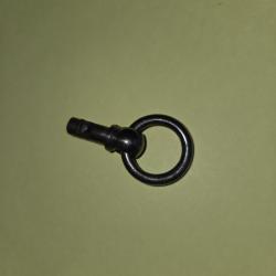 Anneau de dragonne complet pour revolver r&eacute;glementaire Chamelot Delvigne Mle 1873 .