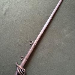 SABRE D'OFFICIER DE L ARMEE D'AFRIQUE "Fabrica D Toledo" type 1882