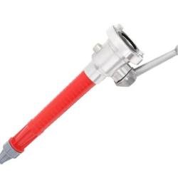 Buse tuyau eau aluminium plastique raccord B jet r&eacute;glable 44 cm