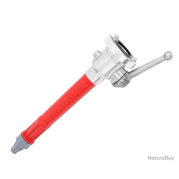 Buse tuyau eau aluminium plastique raccord B jet r�glable 44 cm