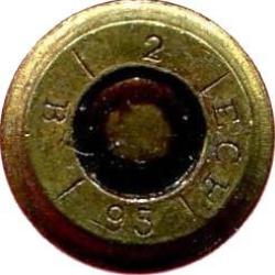 8 mm dat&eacute;e de 1895 charg&eacute;e &agrave; la poudre noire voir document joint - cat&eacute;gorie D - Port compris