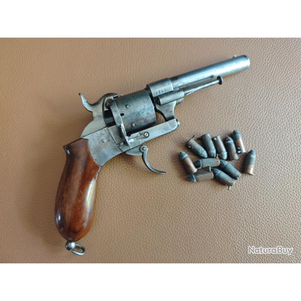 Revolver DUMONTHIER calibre 7mm � broche
