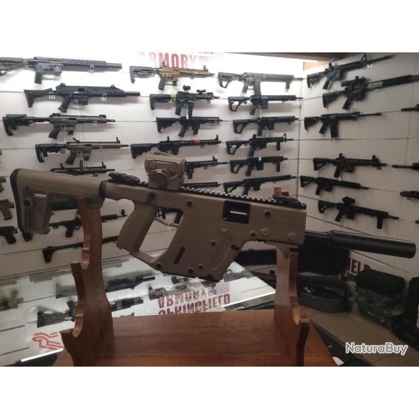 KRISS VECTOR SBR GEN2 FDE 22LR + Point rouge VORTEX SPARC + RDS A-TECH
