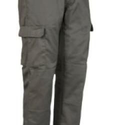 Pantalon de chasse grande taille percussion basic polycoton kaki