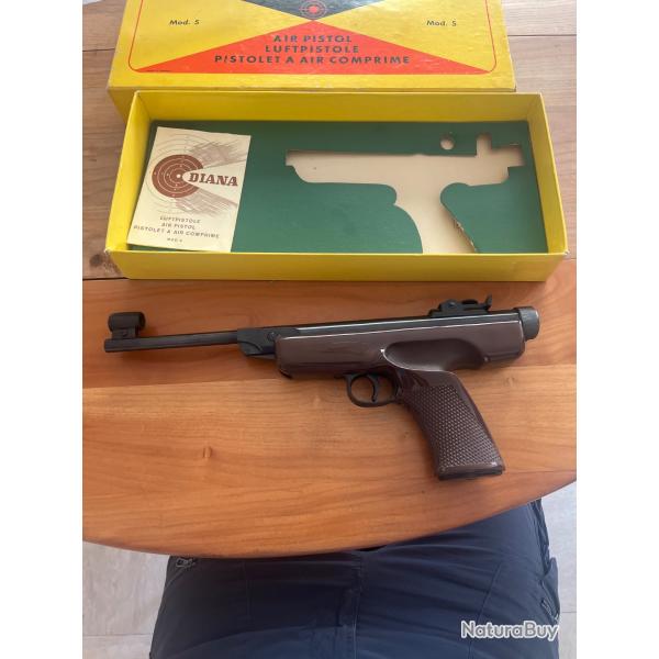 Diana mod�le 5 Magnum tr�s bon �tat dans sa bo�te d'origine