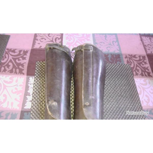 guetres en cuir