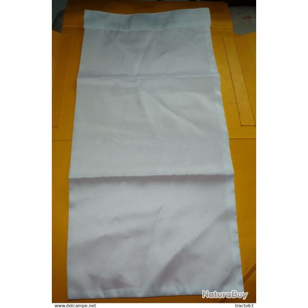 PLASTRON BLANC DE CHASSEURS ALPINS�DE L'ARMEE FRANCAISE� , FABRICATION FRANCAISE�, BON ETAT VOIR PHO