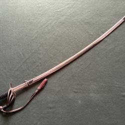 SABRE DE CAVALERIE MLE 1822 de c&eacute;r&eacute;monie ou &eacute;cole militaire garde r&eacute;publicaine.