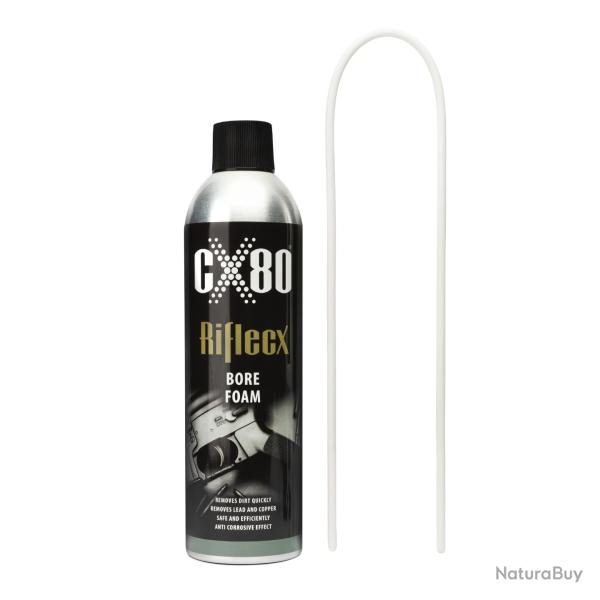 Mousse de nettoyage RIFLECX pour tous les canons (Fusils, carabines, pistolets, etc...)