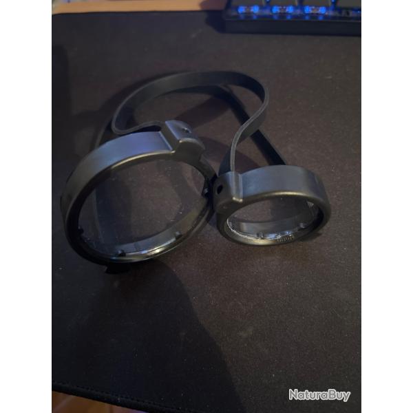 Bonnette de protection pour lunette 3-12 x 56